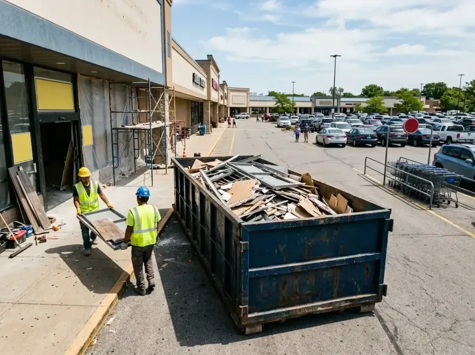 retail-store-renovation-debris-003 — frequently asked questions, Roll-off Dumpster Rentals in Gooding, ID